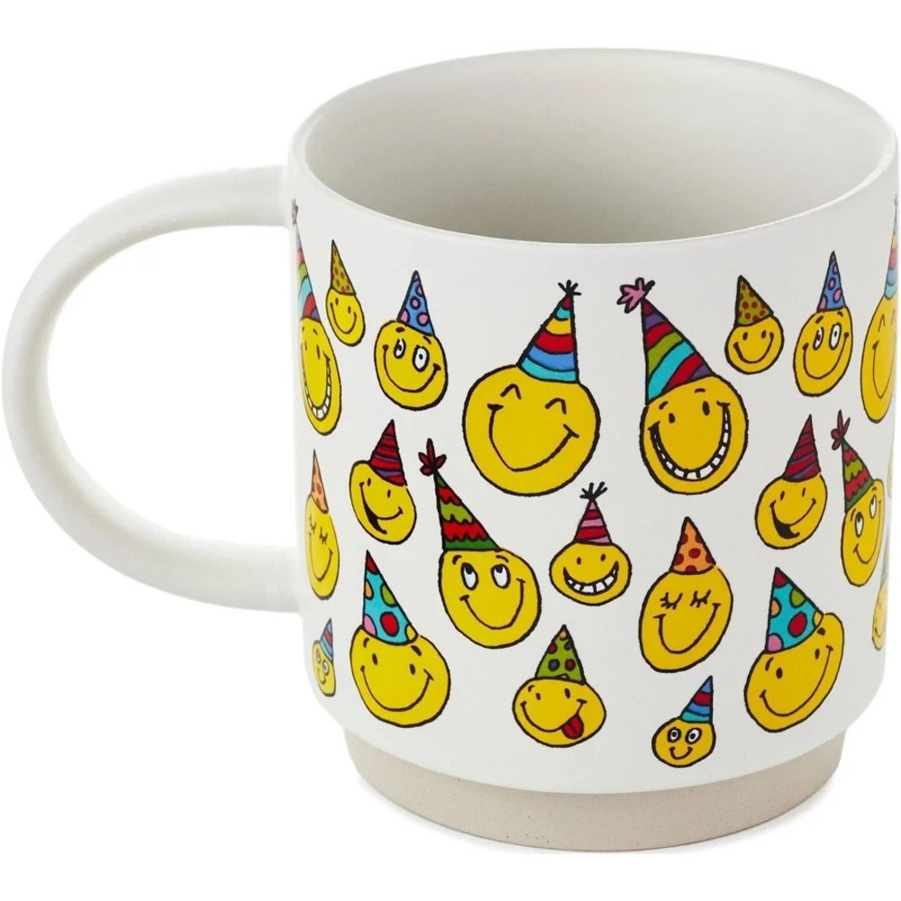 Hallmark Shoebox Smile It's Your Birthday Coffee Mug Cup New NWT
